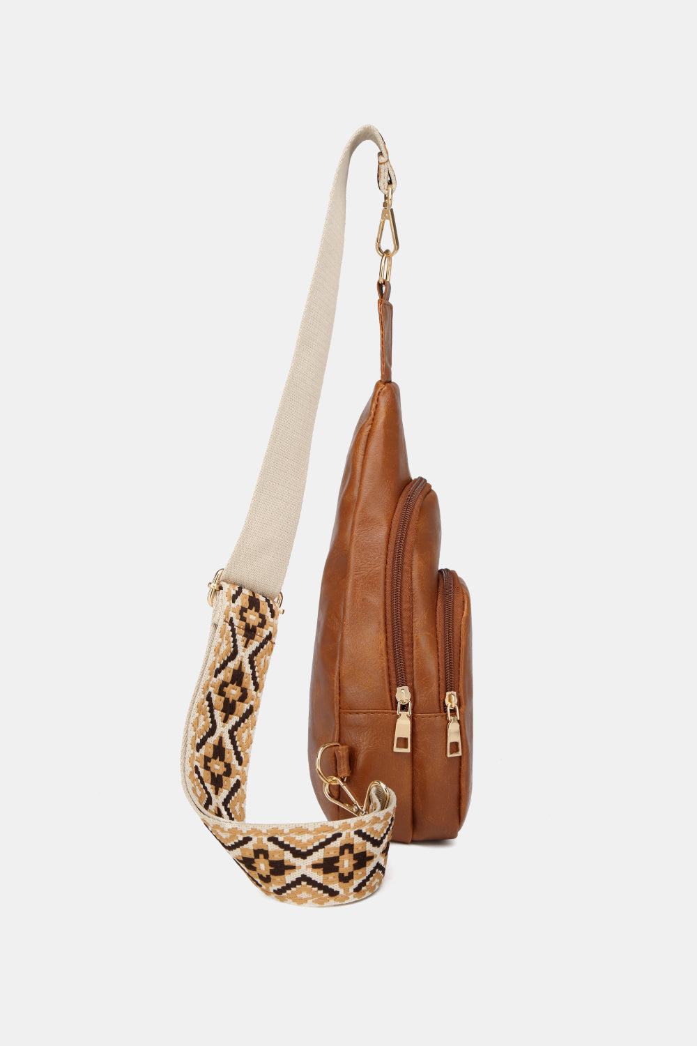 Reconstituted Leather Leather Sling Bag